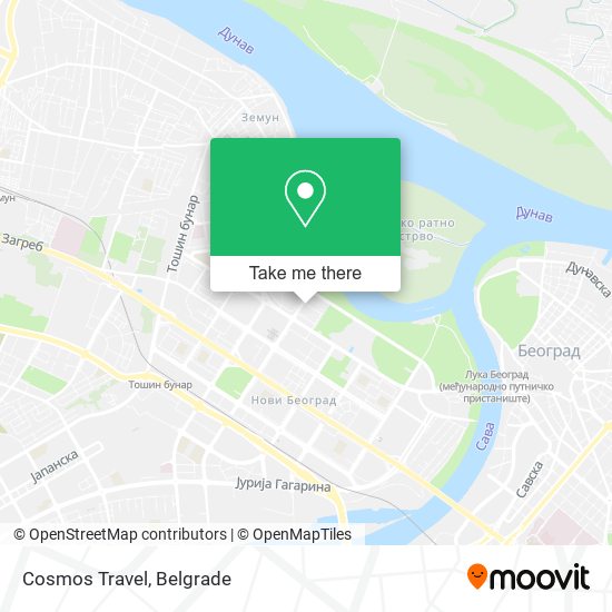 Cosmos Travel map