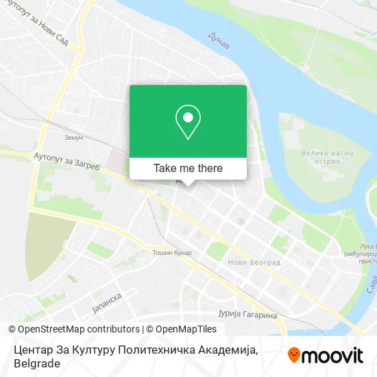 Центар За Културу Политехничка Академија map