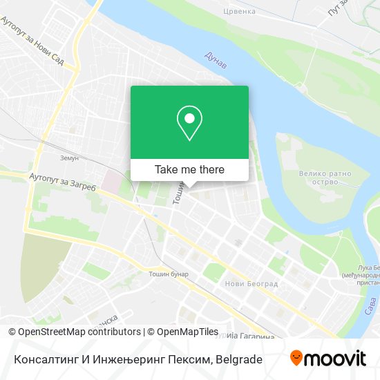 Консалтинг И Инжењеринг Пексим map