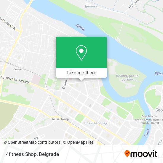 4fitness Shop map