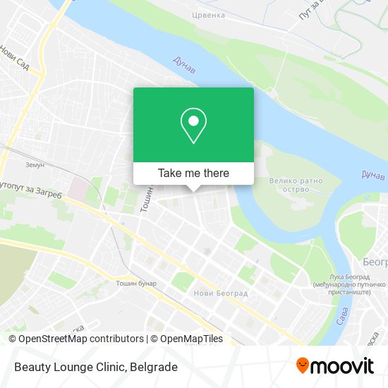 Beauty Lounge Clinic map