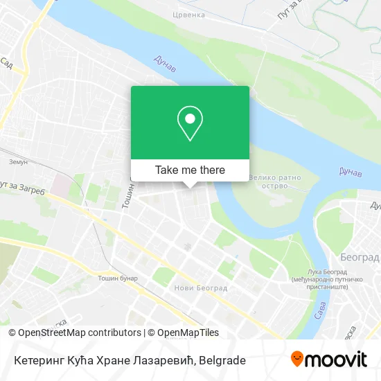 Кетеринг Кућа Хране Лазаревић map