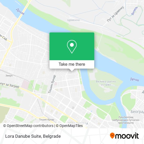 Lora Danube Suite map
