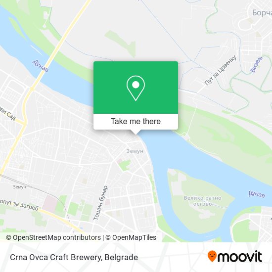 Crna Ovca Craft Brewery map