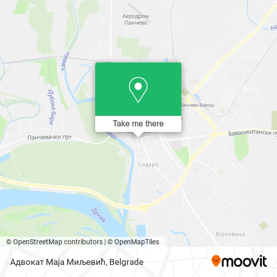 Адвокат Маја Миљевић map