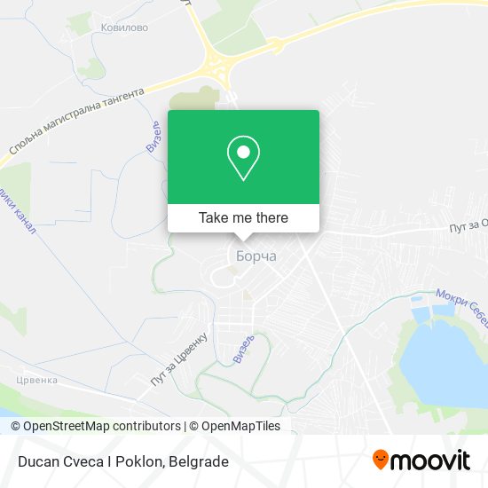 Ducan Cveca I Poklon map