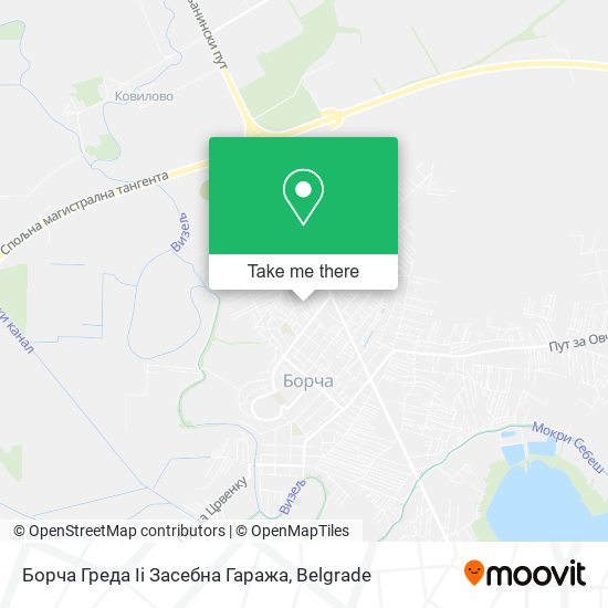 Борча Греда Ii Засебна Гаража map