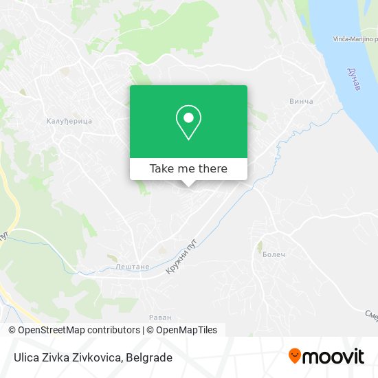 Ulica Zivka Zivkovica map