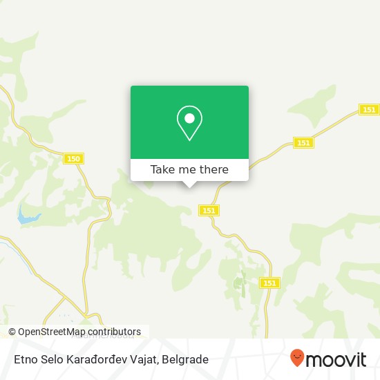 Etno Selo Karađorđev Vajat map