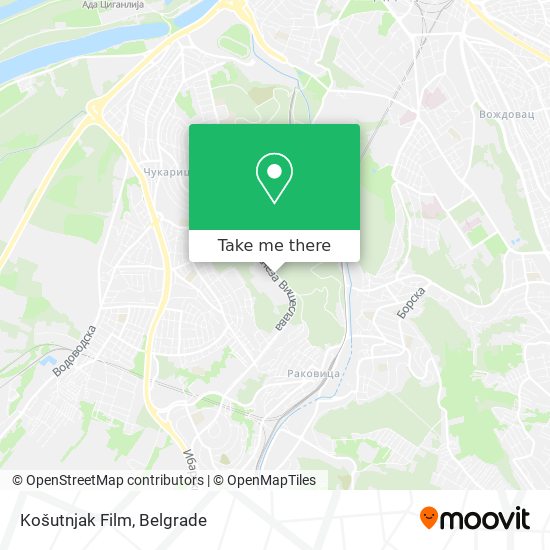 Košutnjak Film map