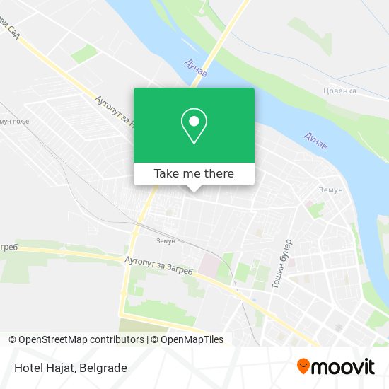Hotel Hajat map