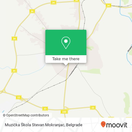 Muzička Škola Stevan Mokranjac map