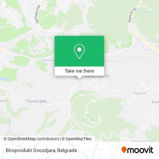 Biroprodukt Gvozdjara map