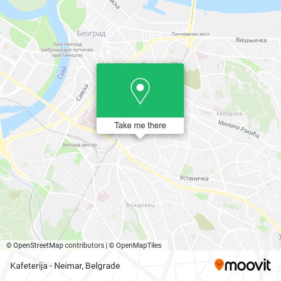 Kafeterija - Neimar map