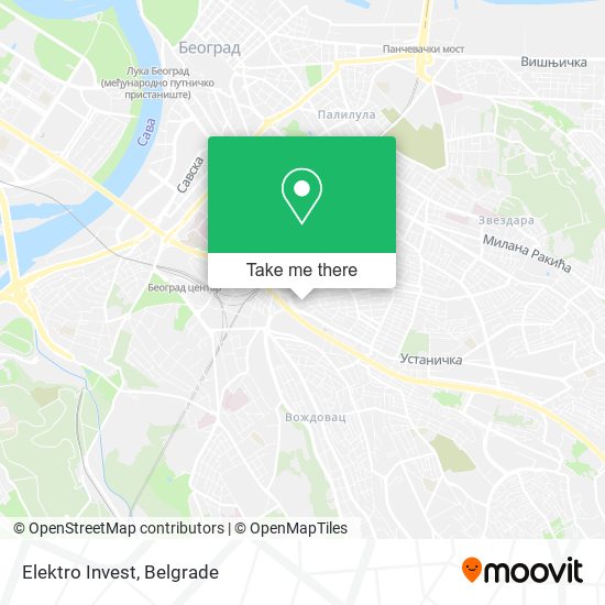 Elektro Invest map