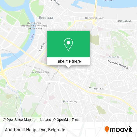 Apartment Happiness map