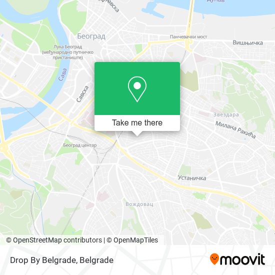Drop By Belgrade map