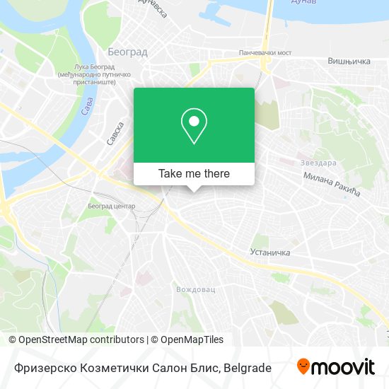 Фризерско Козметички Салон Блис map