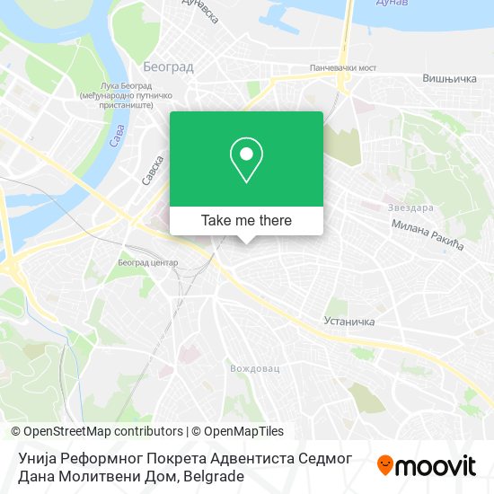 Унија Реформног Покрета Адвентиста Седмог Дана Молитвени Дом map