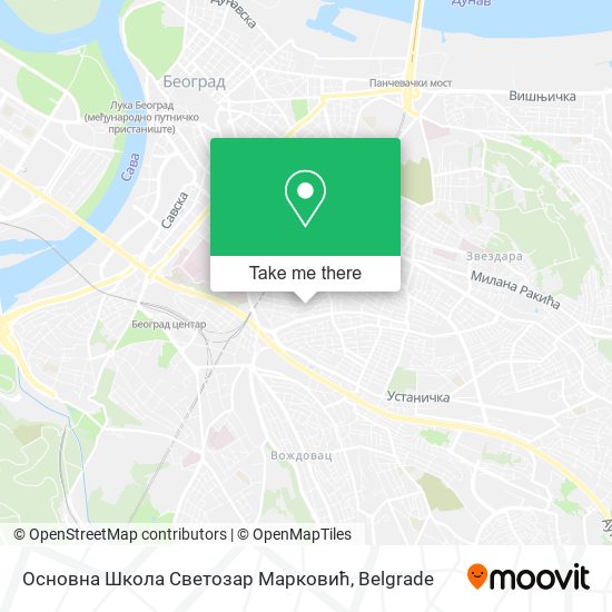 Основна Школа Светозар Марковић map