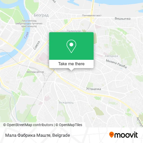Мала Фабрика Маште map