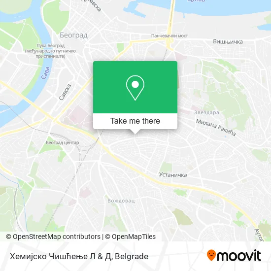 Хемијско Чишћење Л & Д map