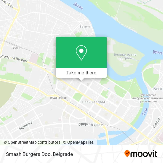 Smash Burgers Doo map