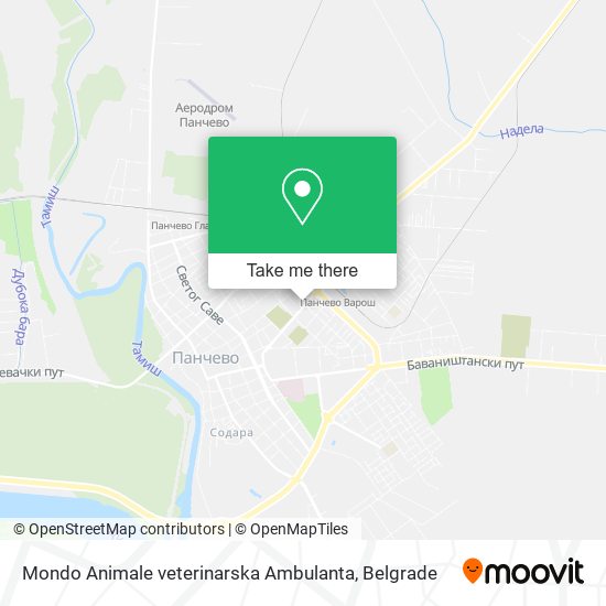 Mondo Animale veterinarska Ambulanta map