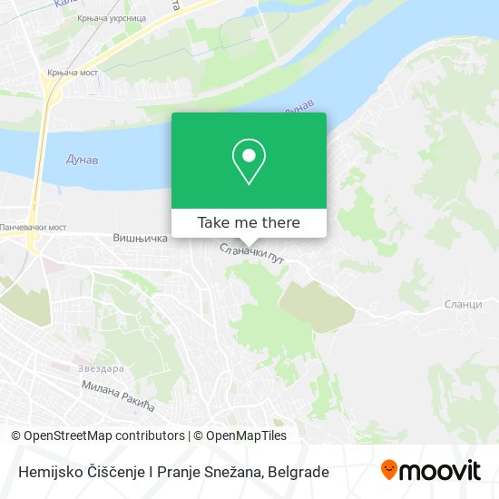 Hemijsko Čiščenje I Pranje Snežana map