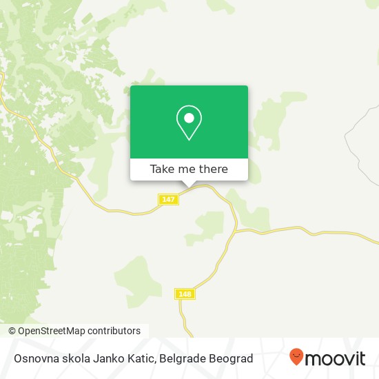 Osnovna skola Janko Katic map