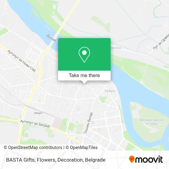 BASTA Gifts, Flowers, Decoration map