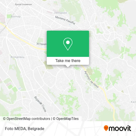 Foto MEDA map