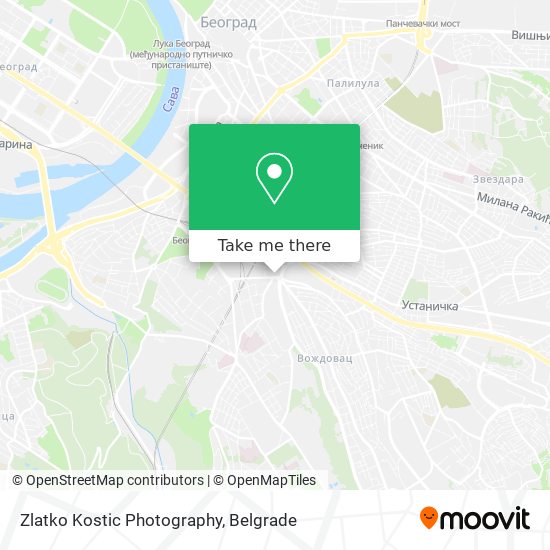 Zlatko Kostic Photography map