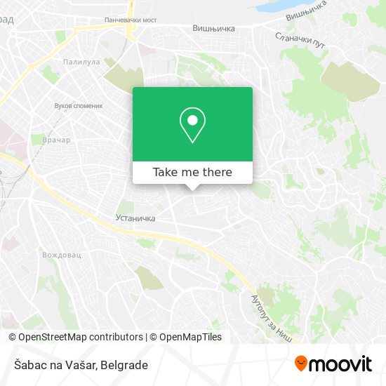 Šabac na Vašar map