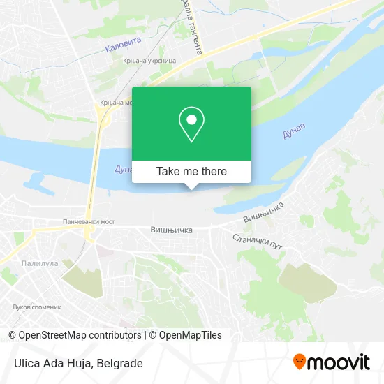 Ulica Ada Huja map