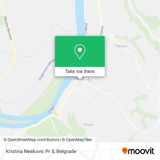 Kristina Neskovic Pr S map