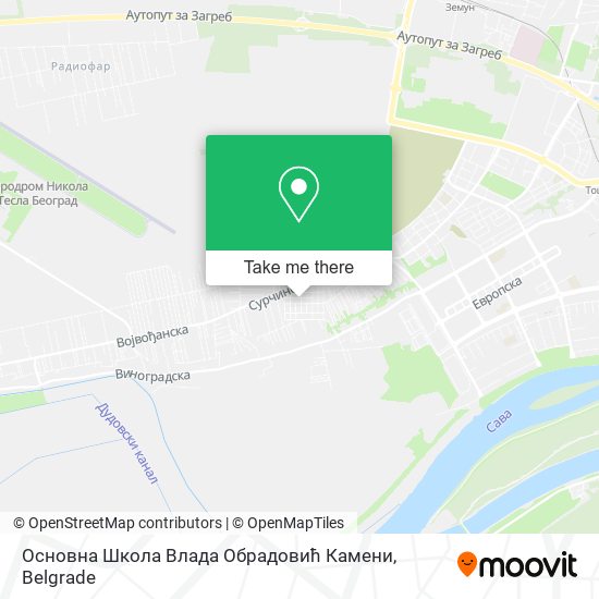 Основна Школа Влада Обрадовић Камени map