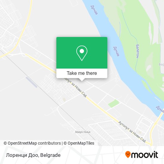 Лоренци Доо map