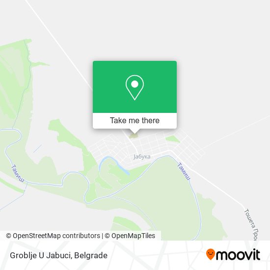 Groblje U Jabuci map