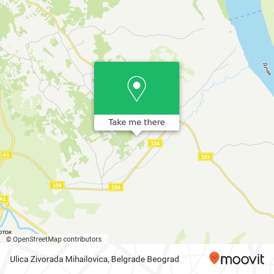 Ulica Zivorada Mihailovica map