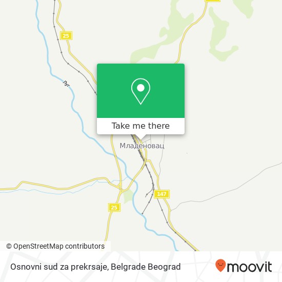 Osnovni sud za prekrsaje map