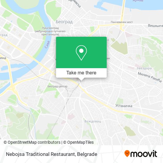 Nebojsa Traditional Restaurant map