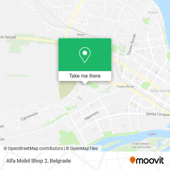 Alfa Mobil Shop 2 map