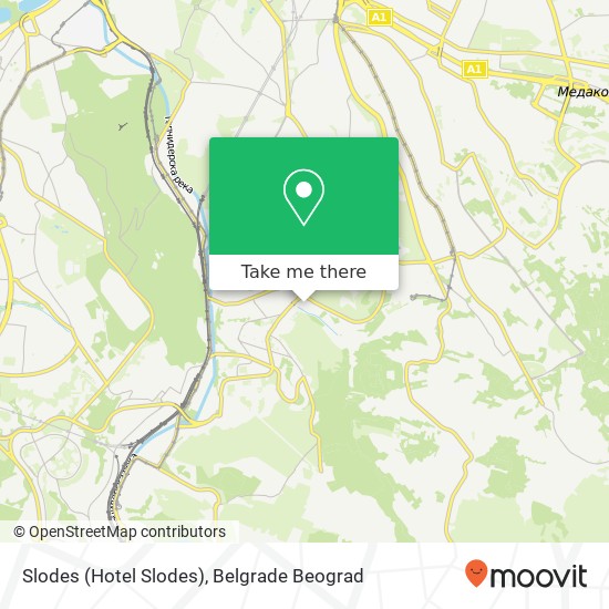 Slodes (Hotel Slodes) map