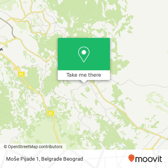 Moše Pijade 1 map