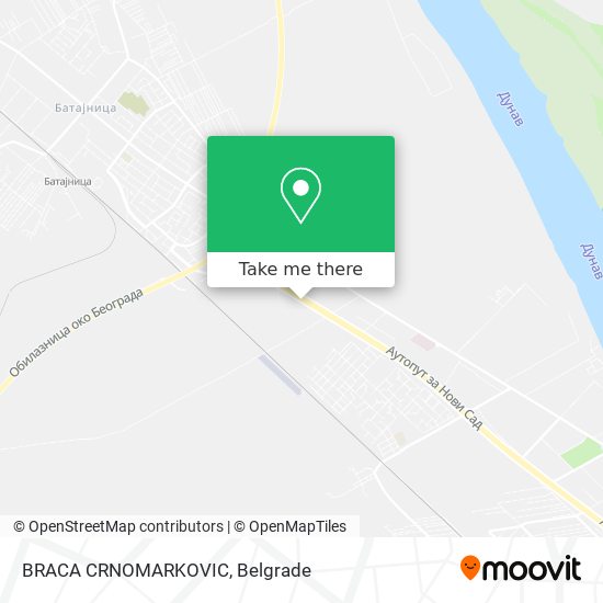 BRACA CRNOMARKOVIC map