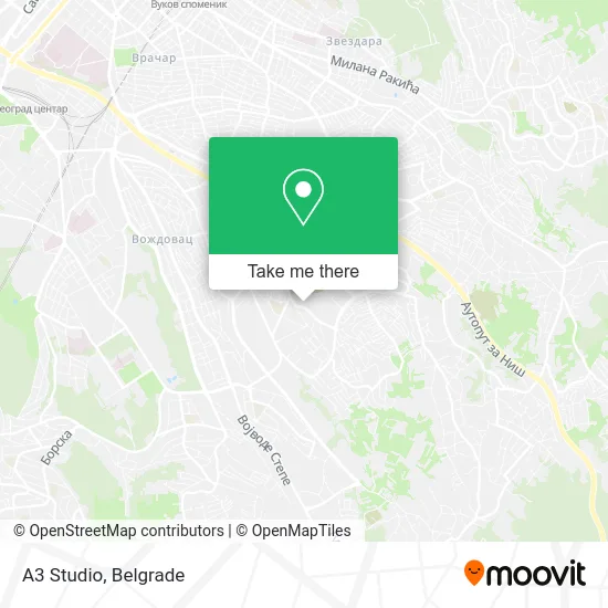 A3 Studio map