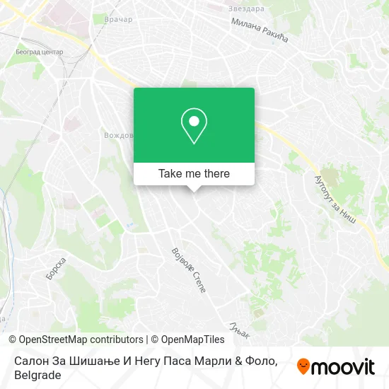 Салон За Шишање И Негу Паса Марли & Фоло map