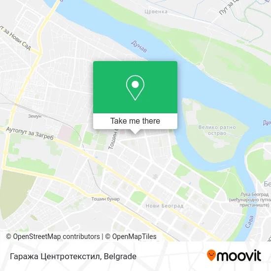 Гаража Центротекстил map