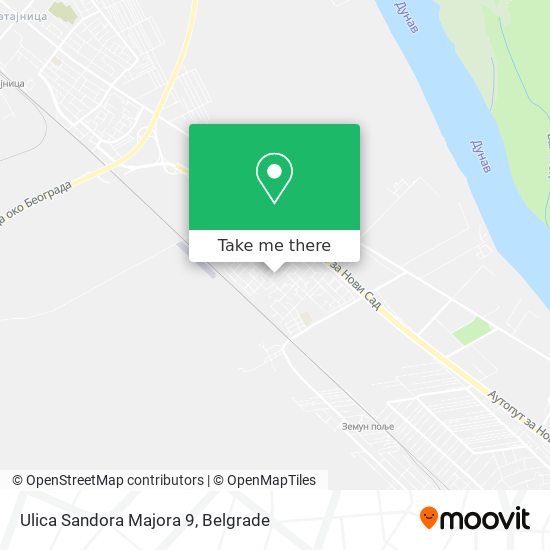 Ulica Sandora Majora 9 map